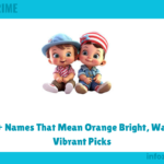 280+ Names That Mean Orange Bright, Warm & Vibrant Picks