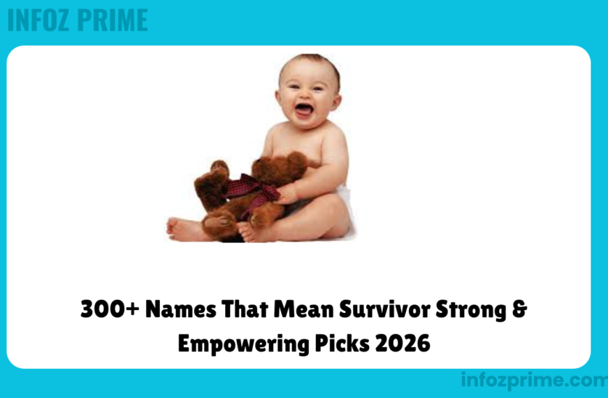 300+ Names That Mean Survivor Strong & Empowering Picks 2026