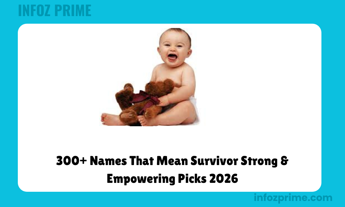 300+ Names That Mean Survivor Strong & Empowering Picks 2026