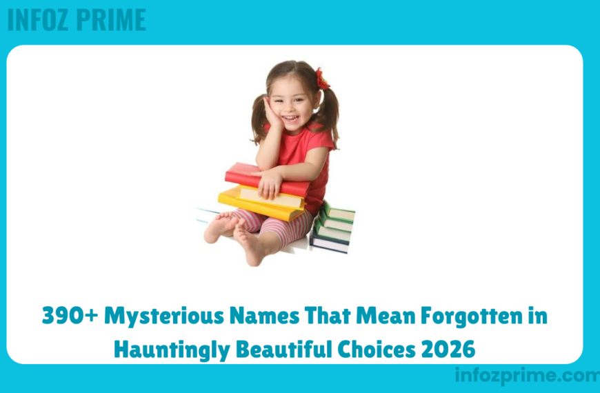 390+ Mysterious Names That Mean Forgotten in Hauntingly Beautiful Choices 2026