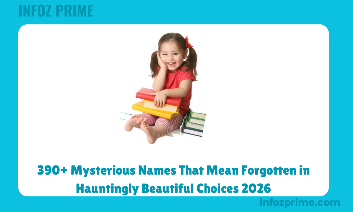 390+ Mysterious Names That Mean Forgotten in Hauntingly Beautiful Choices 2026