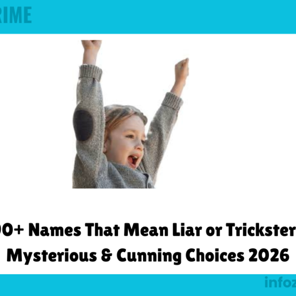 390+ Names That Mean Liar or Trickster in Mysterious & Cunning Choices 2026