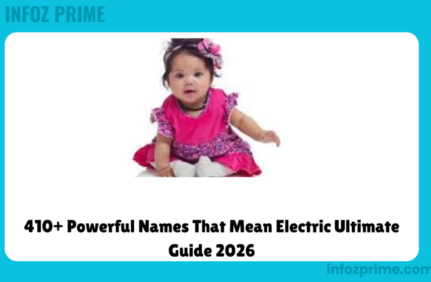 410+ Powerful Names That Mean Electric Ultimate Guide 2026