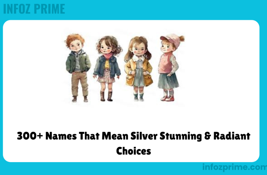 300+ Names That Mean Silver Stunning & Radiant Choices