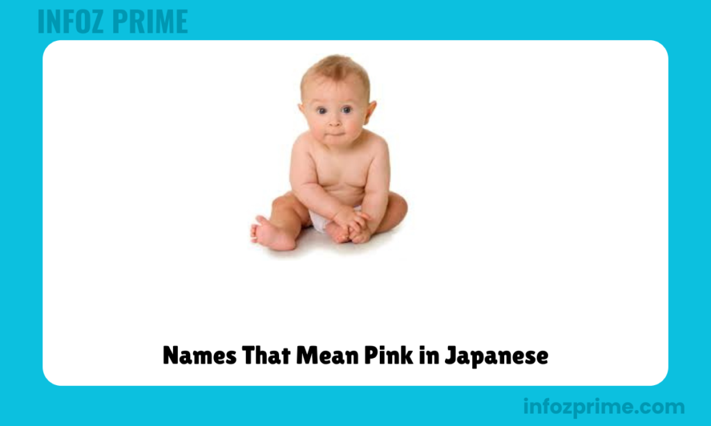 Names That Mean Pink in Japanese