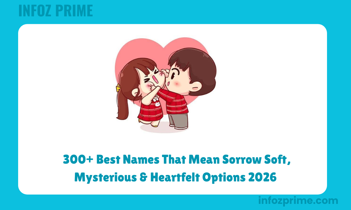 300+ Best Names That Mean Sorrow Soft, Mysterious & Heartfelt Options 2026