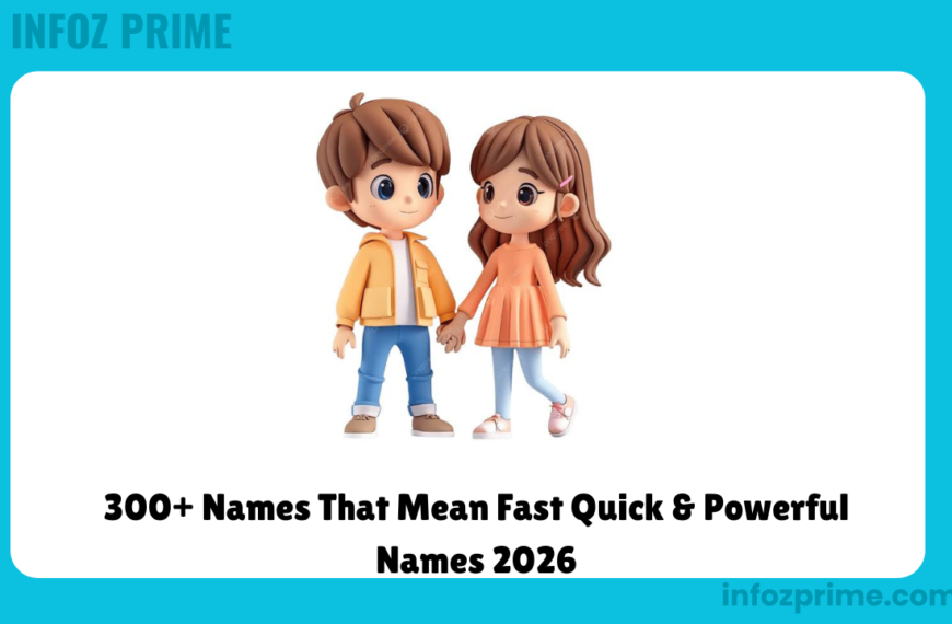 300+ Names That Mean Fast Quick & Powerful Names 2026