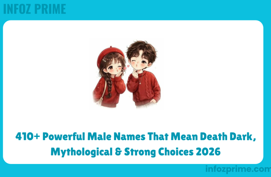 410+ Powerful Male Names That Mean Death Dark, Mythological & Strong Choices 2026