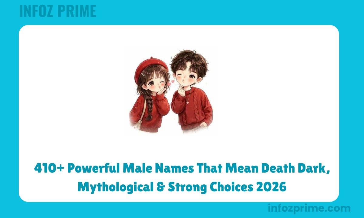 410+ Powerful Male Names That Mean Death Dark, Mythological & Strong Choices 2026